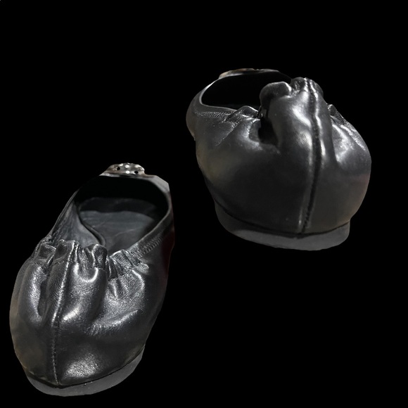 Authentic Tory Burch Leather Ballet Flats - Picture 11 of 11